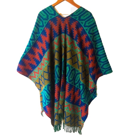 Reversible Southwest Shawl